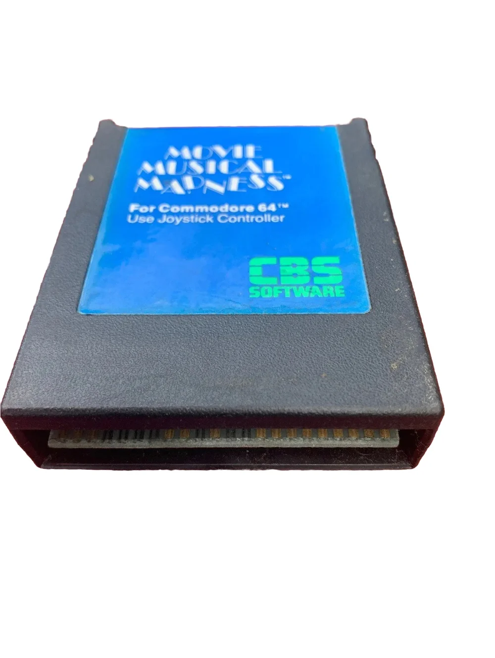 Vintage Atari  Commodore 64 Movie Musical  Madness Game Cleaned Tested RARE!